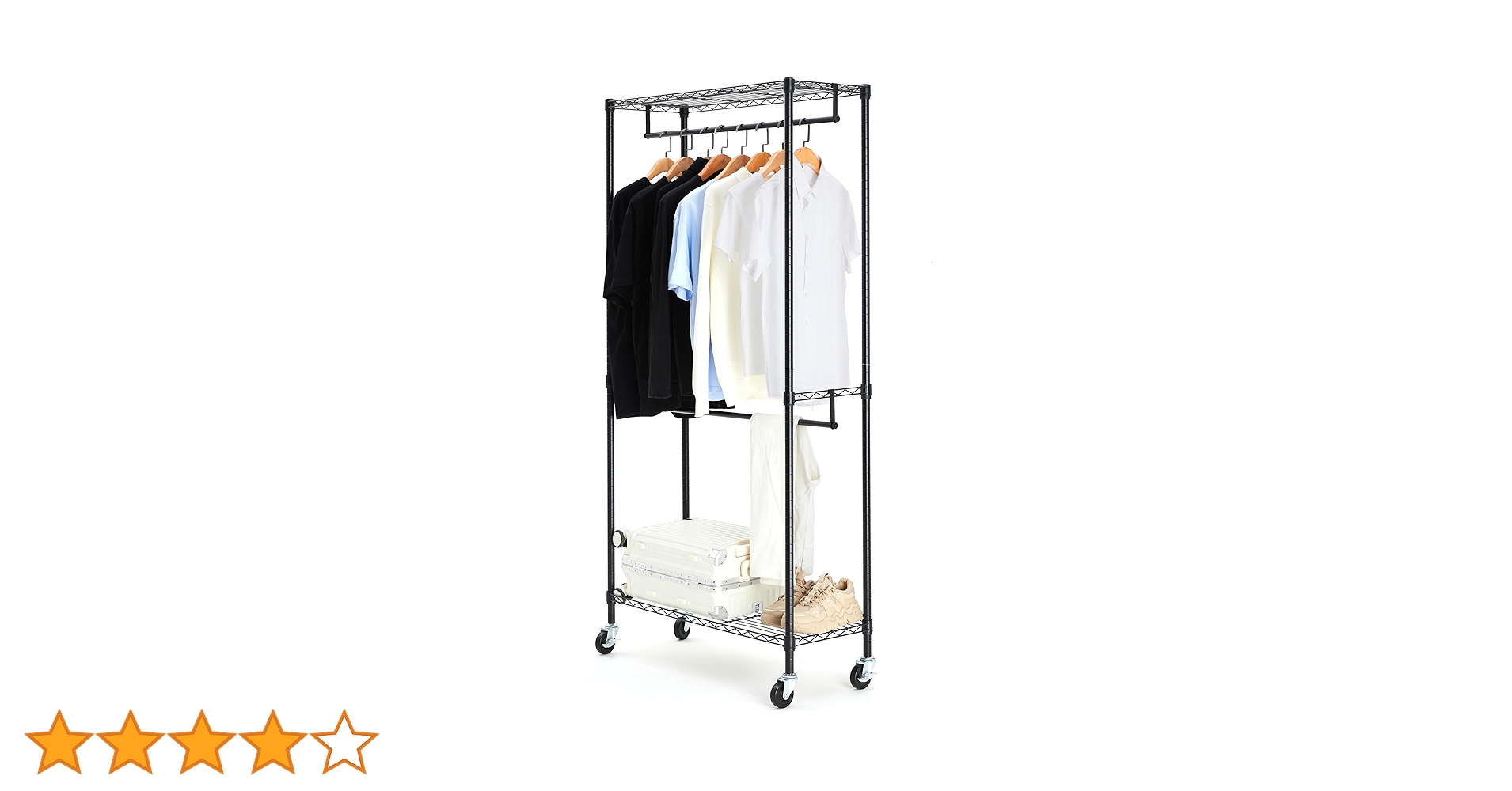 Amazon Basics ハンガーラック ブロンズ 収納 Amazon Basics ハンガーラック ブロンズ 収納 Amazon｜Amazon